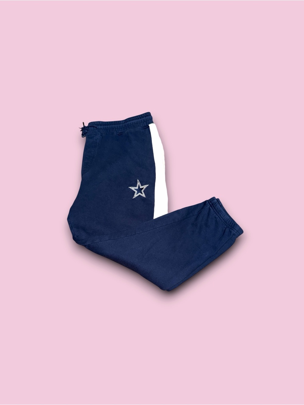 Vintage Dallas Cowboys NFL Starter tapered sweatpants navy blue mens 2XL